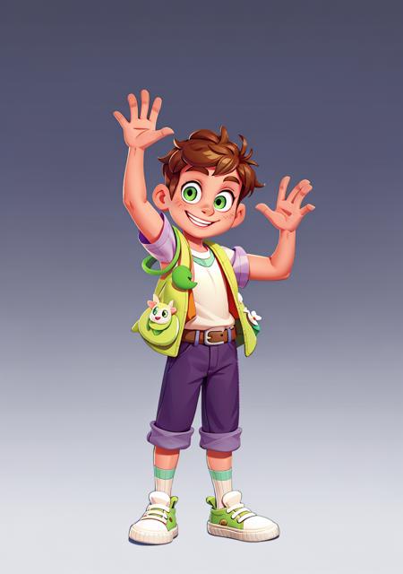 09113-1180287431-European and American cartoons, game characters, original designs, 1boy, male focus, brown hair, shoes, smile, gradient backgrou.png